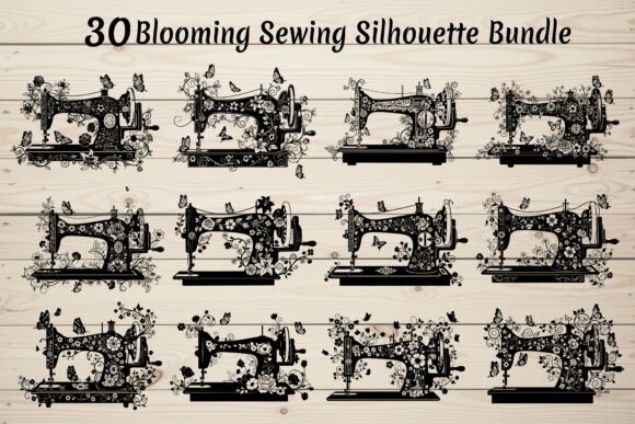 30 Blooming Sewing Silhouette Bundle Review