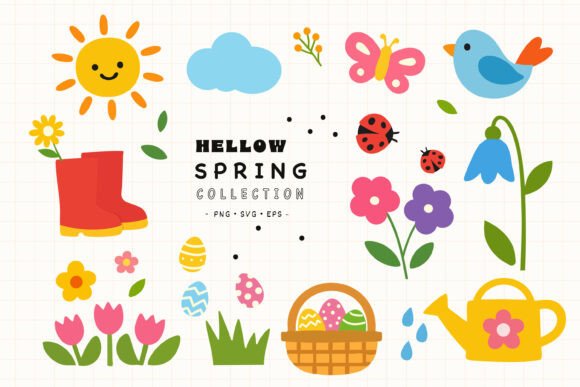 Cute Spring Elements Collection Review