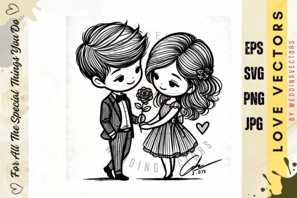 Weddingvectors - 22005246 Graphics & Illustrations